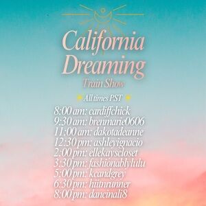 🌞 🌴 01/17/26 California Dreaming Train Show